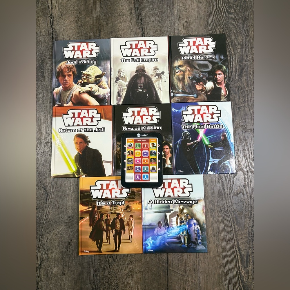 Star Wars ME Reader Electronic Reader + Books Library Read Aloud System, Works